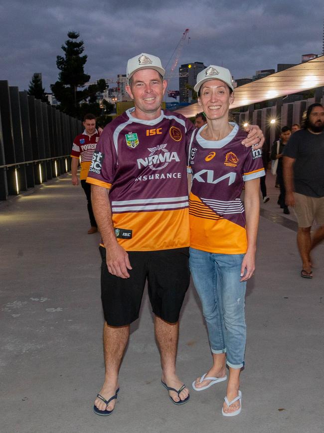 Brisbane v Storm Friday 8 September 2023. Picture: Stephen Archer
