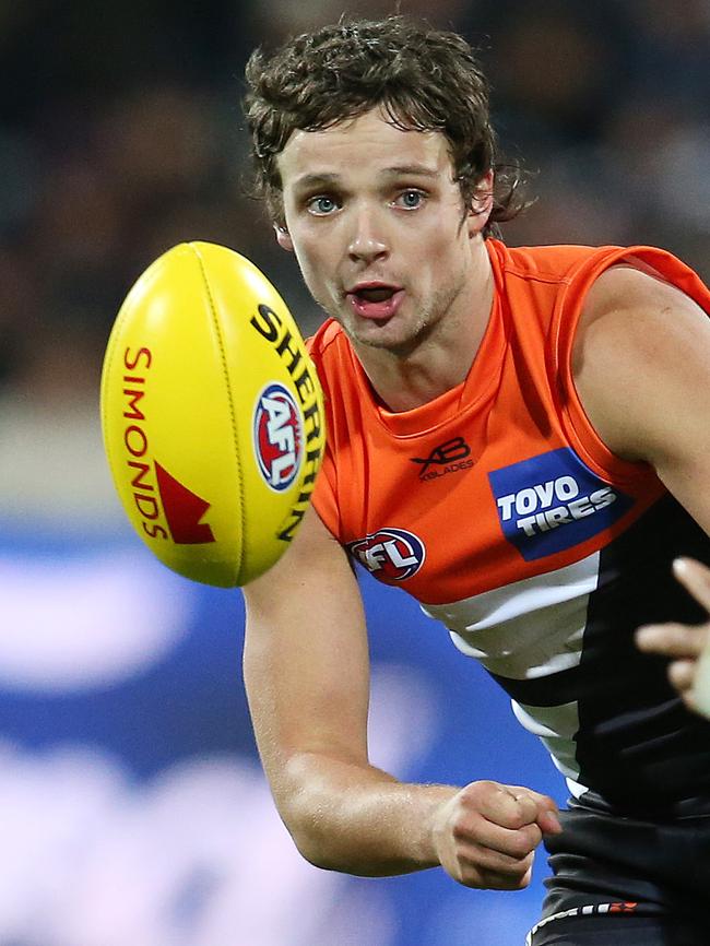 But finished his career at GWS. Picture: Michael Klein