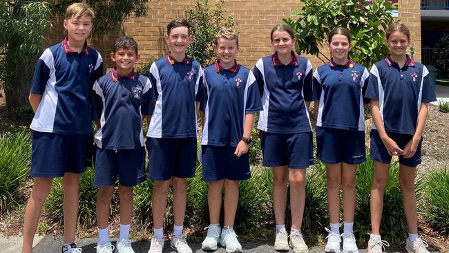 St Peter Chanel Catholic Primary School captains Picture: Contributed