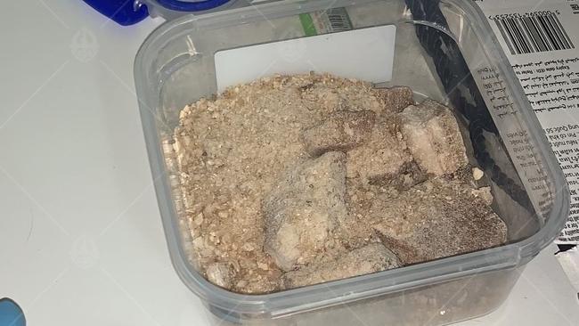 NT Police alleged they found 1.3kg of MDMA, 130g of ketamine and 19.5g of LSD in a Driver home. Picture: PFES