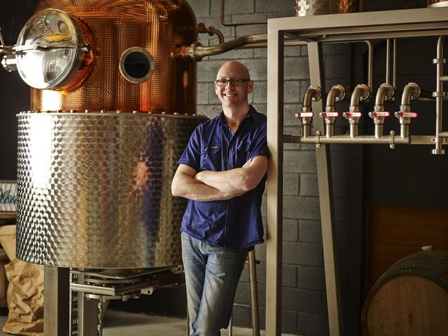 Four Pillars co-owner and head distiller Cam McKenzie.