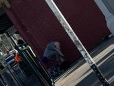 A man has been caught putting his pants down in broad daylight near a children's centre in Ascot Vale to relieve himself. Photo: supplied.