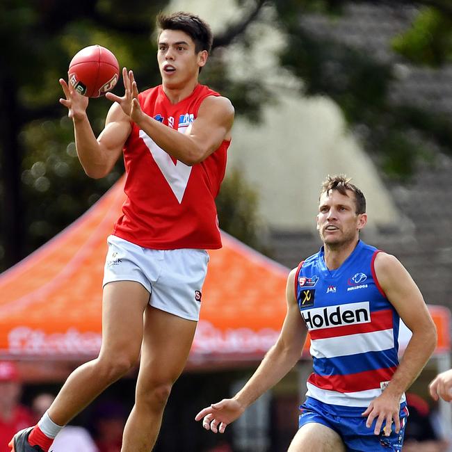 The Roosters and Jared Deep were up and about despite the coach missing the game. Picture: Tom Huntley