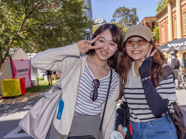 Adelaide Uni’s O-Week welcome fiesta. Picture: Ben Clark