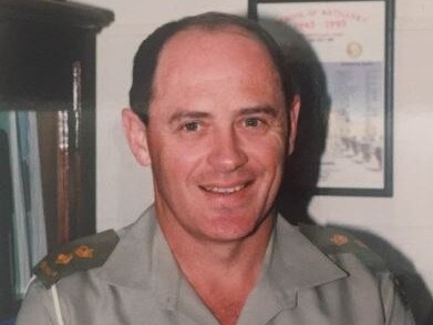 Colonel John Platt, the last commander of the School of Artillery at North Head, pictured in 1995. Picture: Supplied.