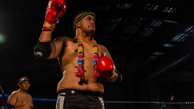 Codi Tata made his comeback to Muay Thai after enduring a long battle with his mental health. Picture: Emily Baker