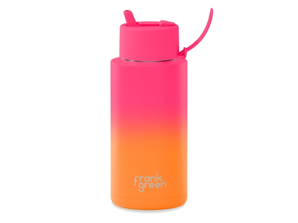 Gradient Ceramic Reusable Bottle 1L. Picture: frank green.