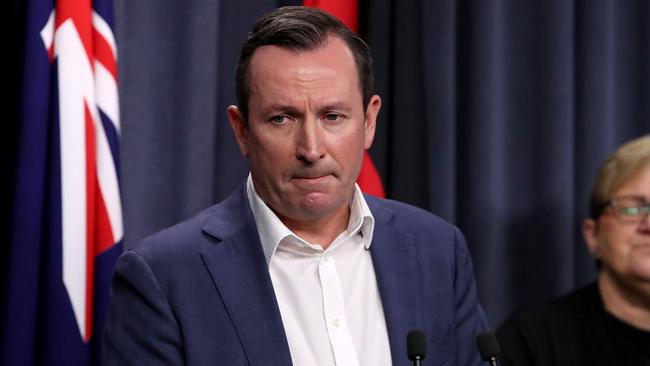 WA Premier Mark McGowan. Picture: Colin Murty