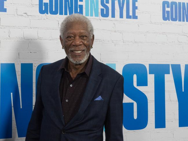 Morgan Freeman arrives to the premiere of the film "Going In Style" March 30, 2017 in New York.  / AFP PHOTO / Bryan R. Smith