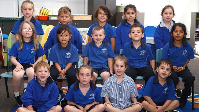Bell Park North Primary Foundation M front Jack Tozer, Billie Lockwood, Cleo Rees, and Salvatore Pearmain. Middle Azariah Hickford, Hanna Alizada, Nathaniel Tingate, Boston Tucker, and Amelia Singh. Back Hannah UÃ•ren, Ryder Norman, Raphael Lundin, Aneet Dhaliwal, Lily Balaz. Picture: Alison Wynd