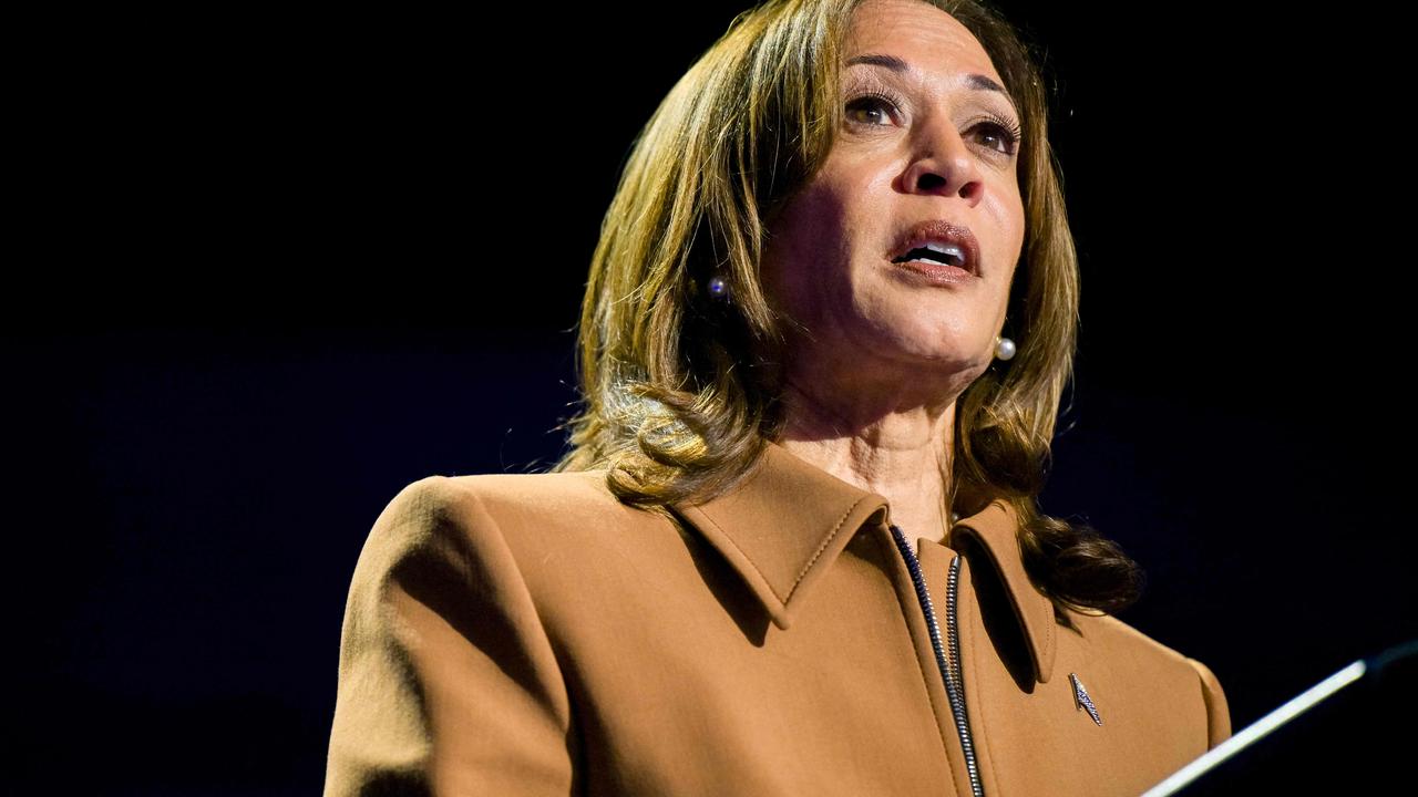 Mr Trump’s opponent, Kamala Harris. Picture: Brandon Bell/Getty Images via AFP