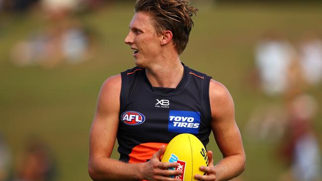 Giant star Lachie Whitfield has enjoyed a great run of form in the past five weeks.