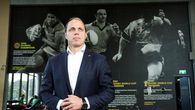 Rugby Australia CEO Phil Waugh is working on a new look Wallabies schedule. Picture: Tim Hunter.