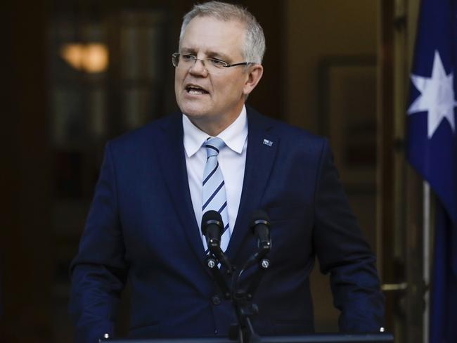 New Prime Minister Scott Morrison now has the unenviable task of restoring public trust. Picture: Sean Davey.