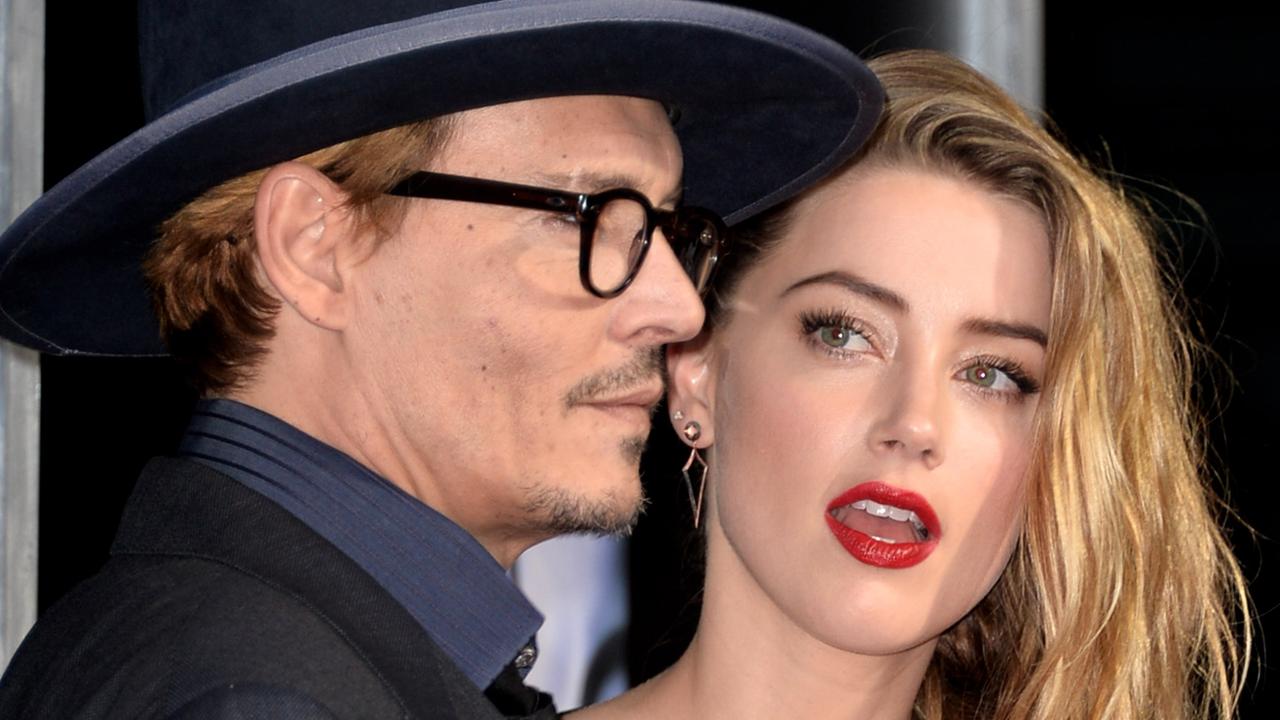 Depp and ex-wife Amber Heard are engaged in a bitter court battle. Picture: Kevin Winter/Getty Images