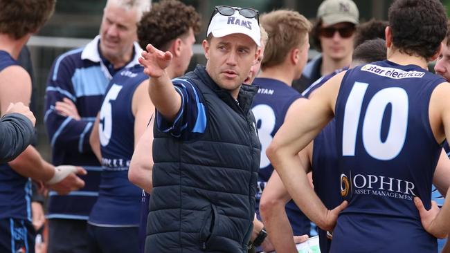 Alex Guy has taken over as Glenunga coach after Nathan Grima's departure. Picture: Max Stapleton