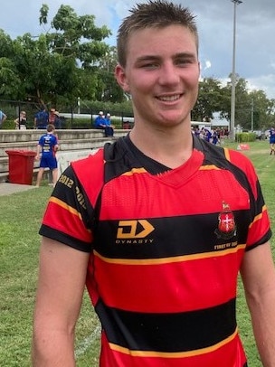 Dominic Kallquist was the Rockhampton Grammar First XV rugby captain in 2022.