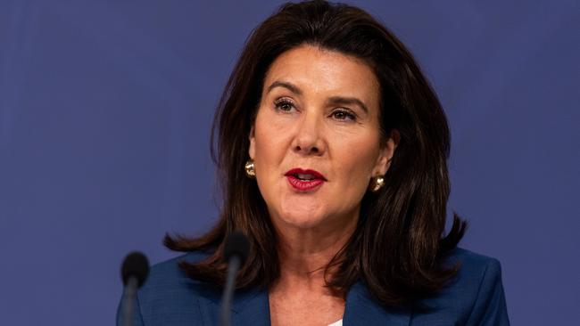 Jane Hume’s ‘Chinese spies’ comments proved disastrous, perhaps in some seats pivotal. Picture: NewsWire / Monique Harmer