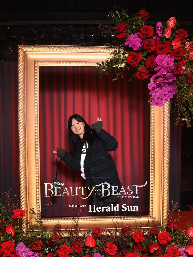 Opening night: Beauty and The Beast at Her Majestys Theatre, Melbourne. Picture: Josie Hayden