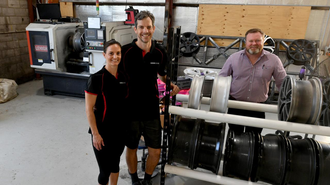 ‘Niche’ Townsville business corners market on wheel repairs