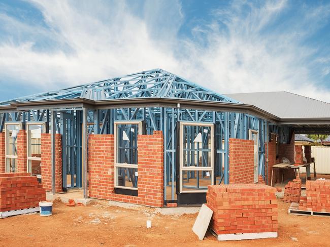 New home construction has hit a five-year low across Australia.