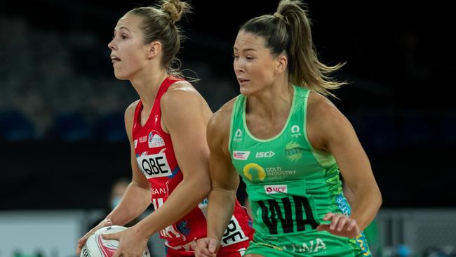 The Swifts are atop the Super Netball ladder. (Photo by Mackenzie Sweetnam/Getty Images)