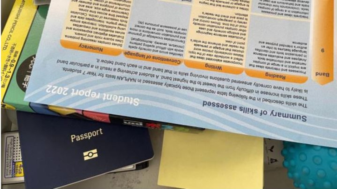 Woman furious at husband’s passport act.
