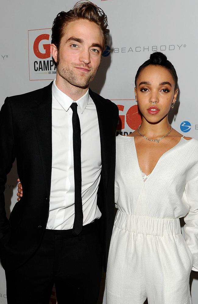 Robert Pattinson and FKA Twigs. Picture: Splash News