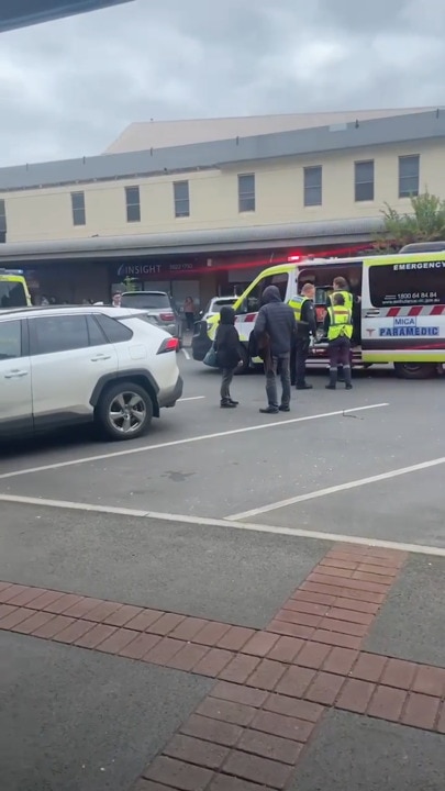 Driver mounts footpath, hits woman and other cars in Warragul