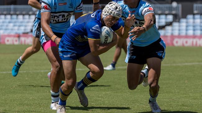 Lorenzo Talataina helped Parramatta into the SG Ball finals. Picture: Adam Wrightson Photography