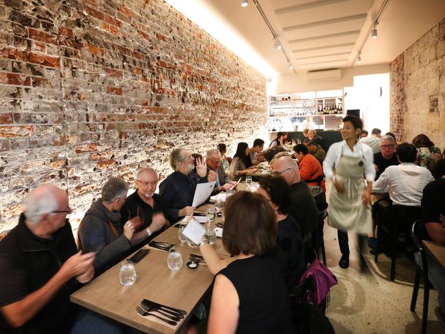 Pictured is the interior of  Saint Peter restaurant in Paddington.Picture: Richard Dobson