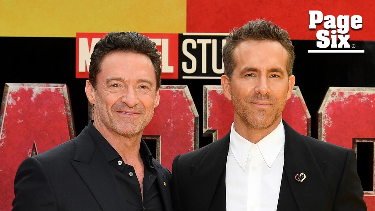 Hugh Jackman jokingly agrees pal Ryan Reynolds isn't funny after Martha Stewart's remarks