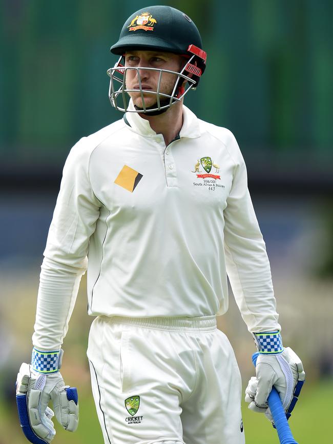 Peter Nevill made just six runs in the second innings.