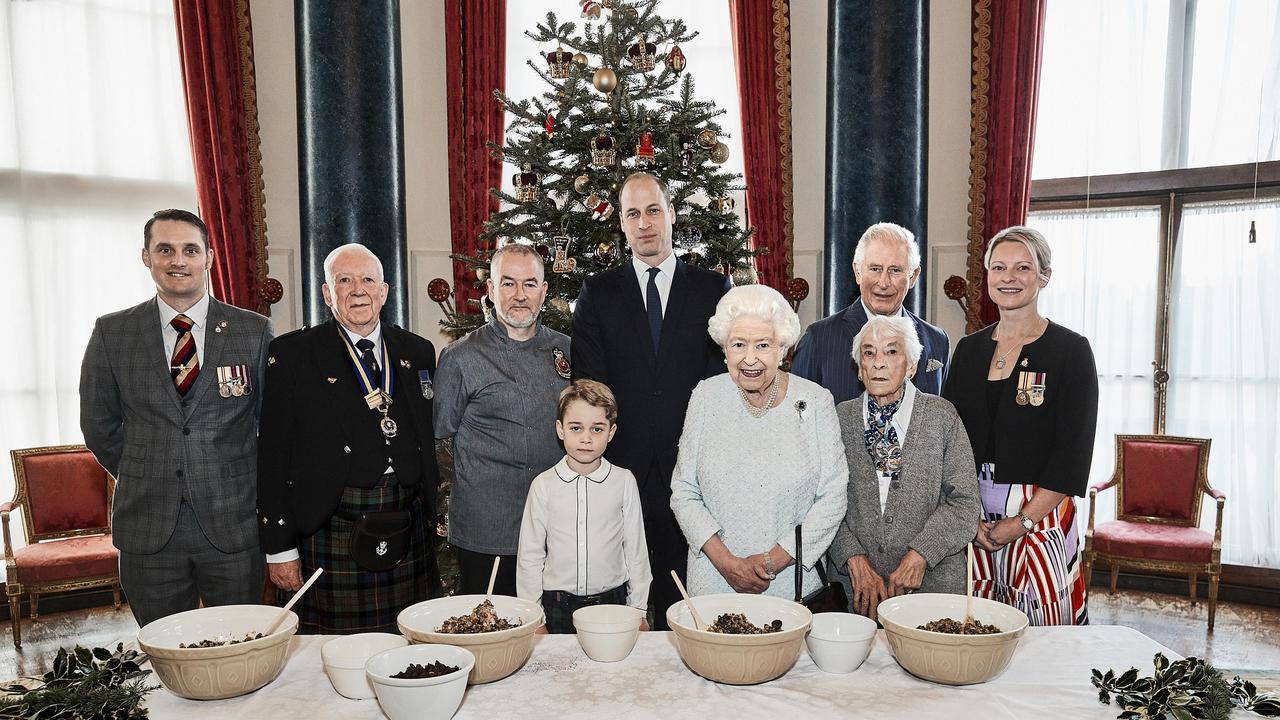 The royals invited Royal Legion veterans to the tradition. Picture; Chris Jackson/Buckingham Palace via AP