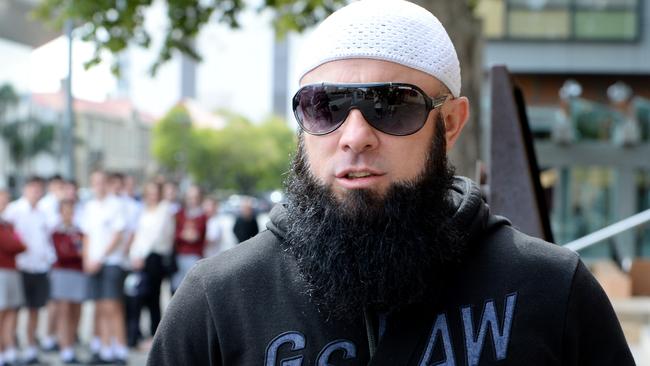 Vince Focarelli outside the Adelaide Magistrates Court in 2016.