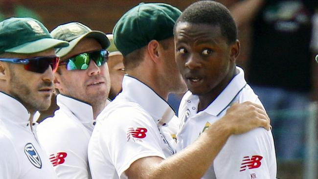 Kagiso Rabada’s return has Steve Smith fired up. Picture: AP