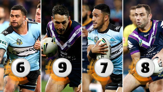 There weren't any truly horrible performances from the Sharks but the Storm dominated.