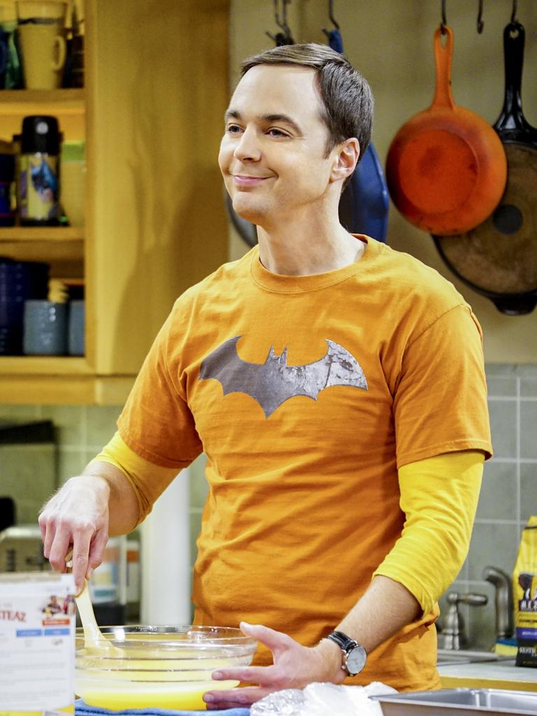 Fans were used to seeing a clean-shaven Parsons on The Big Bang Theory.