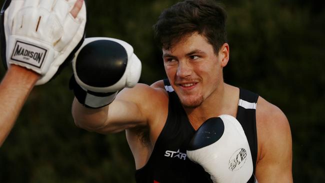 Collingwood’s Jack Crisp punched out a SuperCoach ton on the weekend. Picture: Colleen Petch