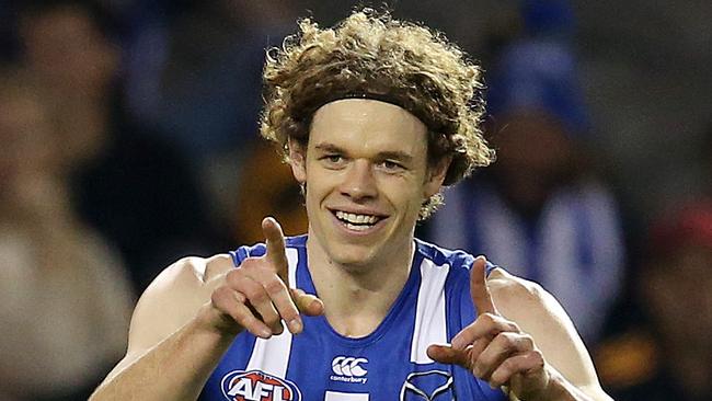 North Melbourne's Ben Brown has become a superstar. Pic: Michael Klein