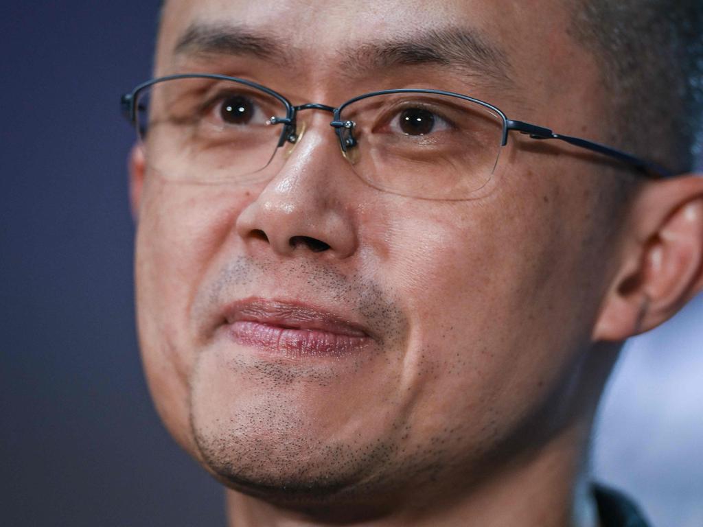 Binance CEO Changpeng Zhao. Picture: AFP