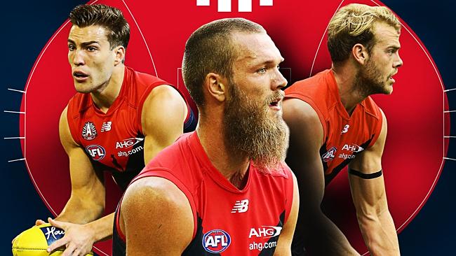 Jack Viney, Max Gawn and Jack Watts were among the Dees’ best.
