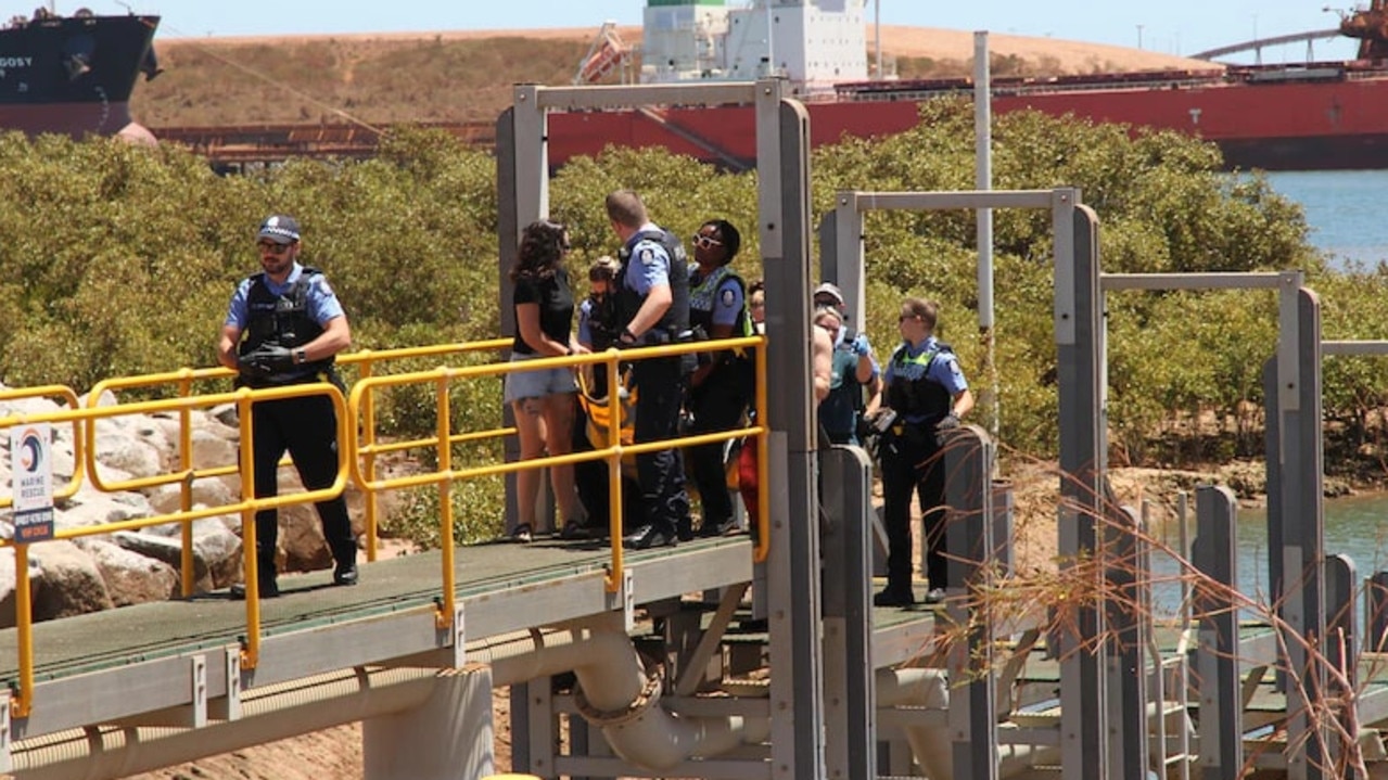 The incident occurred at Richardson’s Boat Ramp in Port Hedland. Picture: ABC