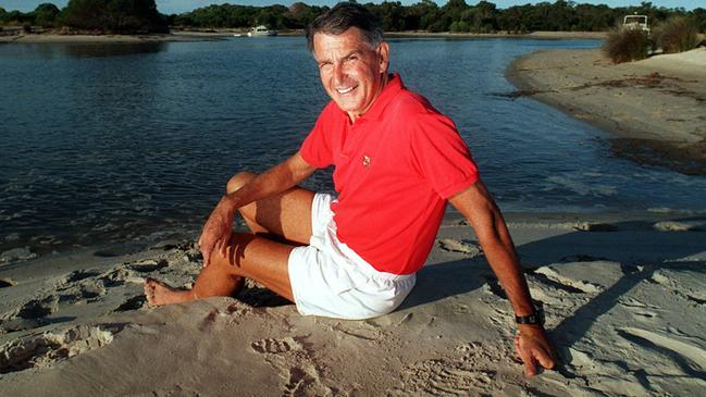 Ron Clarke at Couran Cove in 1998.