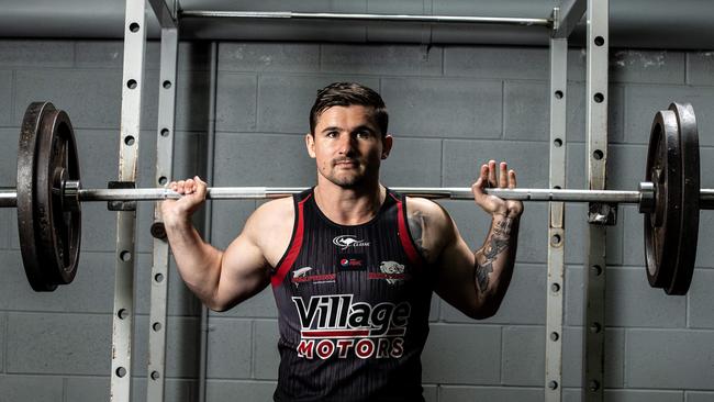 Cameron Cullen has been working hard to be fit for preseason. Photo: AAP /Richard Walker