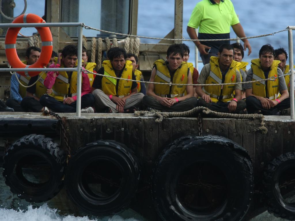 Boat travel is not cheaper than air travel for asylum seekers. Photo: Murty Colin/The Australian