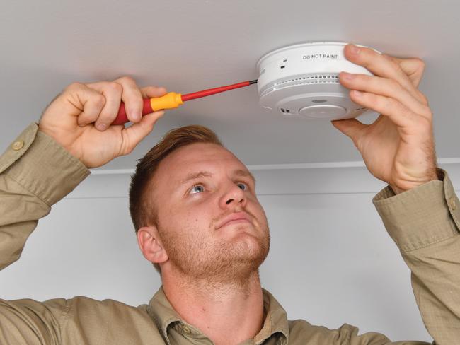 Authorities urge every household to have a working smoke alarm. File picture: Tony Martin