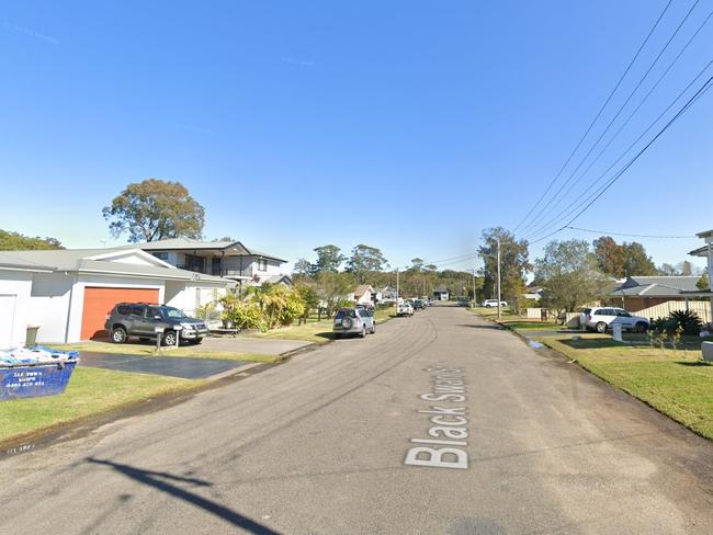 Natalie Maree Waite, 44, glassed her neighbour in Black Swan St, Berkeley Vale on March 4, 2023, during a drunken street party. Picture: Google