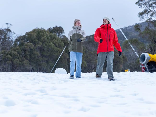 Thredbo is ready for the early ski season. Picture: Justine Fisher