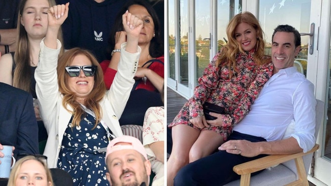 Isla Fisher enjoying life post-split. Picture: Instagram